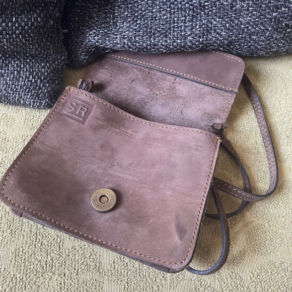 SR Genuine Leather Mini Bag Made in Canada - Picture 3 of 6